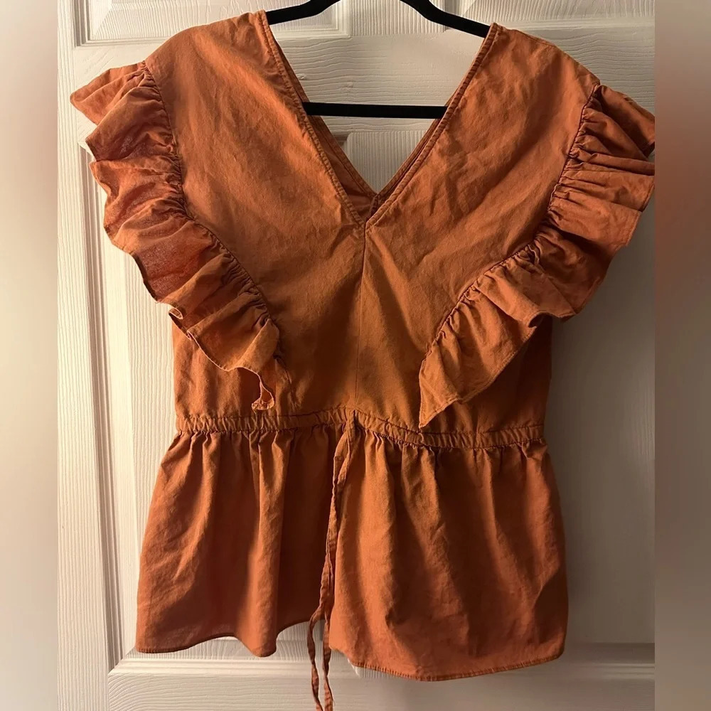 ASOS ruffle top